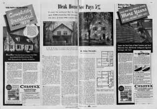 Better Homes & Gardens June 1939 Magazine Article: Bleak House Now Pays 5%