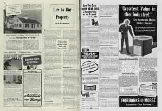 Better Homes & Gardens June 1939 Magazine Article: How to Buy Property