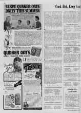 Better Homes & Gardens July 1939 Magazine Article: Fluffy Pies and Such
