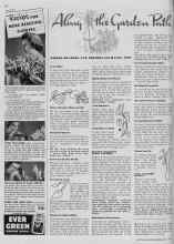 Better Homes & Gardens July 1939 Magazine Article: Along the Garden Path