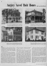 Better Homes & Gardens August 1939 Magazine Article: Surgery Saved Their Homes
