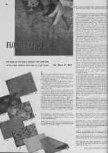 Better Homes & Gardens September 1939 Magazine Article: FLOOR-ICULTURE