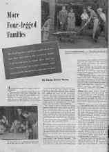 Better Homes & Gardens September 1939 Magazine Article: More Four-legged Families