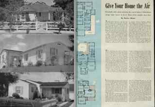 Better Homes & Gardens September 1939 Magazine Article: Give Your Home the Air