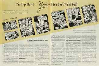 Better Homes & Gardens October 1939 Magazine Article: The Gyps May Get you If You Don't Watch Out!
