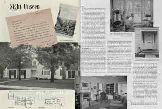 Better Homes & Gardens October 1939 Magazine Article: Sight Unseen