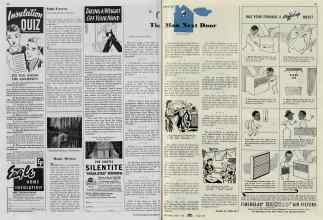 Better Homes & Gardens October 1939 Magazine Article: The Man Next Door