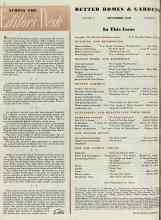 Better Homes & Gardens November 1939 Magazine Article: ACROSS THE Editor's Desk