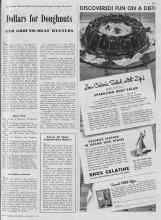 Better Homes & Gardens November 1939 Magazine Article: Dollars for Doughnuts