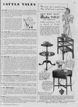 Better Homes & Gardens November 1939 Magazine Article: TATTLE TALES