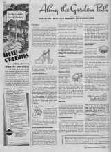 Better Homes & Gardens November 1939 Magazine Article: Along the Garden Path REG. U.S. PAT. OFF.