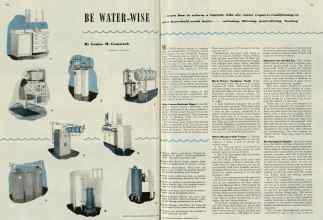 Better Homes & Gardens November 1939 Magazine Article: BE WATER-WISE