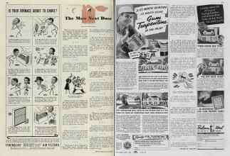 Better Homes & Gardens November 1939 Magazine Article: The Man Next Door REG. U.S. PAT. OFF.