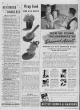 Better Homes & Gardens December 1939 Magazine Article: Wrap Food FOR GAY GIFTS