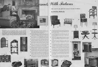 Better Homes & Gardens December 1939 Magazine Article: Presents With Futures