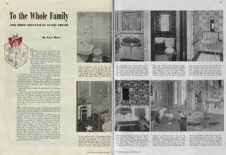 Better Homes & Gardens December 1939 Magazine Article: To the Whole Family