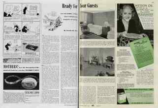 Better Homes & Gardens December 1939 Magazine Article: Ready for Your Guests