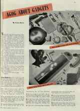Better Homes & Gardens January 1940 Magazine Article: AGOG ABOUT GADGETS