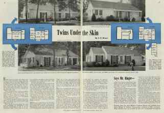 Better Homes & Gardens January 1940 Magazine Article: Twins Under the Skin