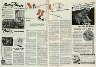 Better Homes & Gardens January 1940 Magazine Article: A IS FOR AERATING B IS FOR BEAUTIFUL BEGINNING C IS FOR CHEERFUL CALISTHENICS