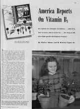 Better Homes & Gardens February 1940 Magazine Article: America Reports On Vitamin B₁
