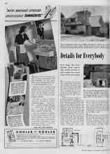 Better Homes & Gardens March 1940 Magazine Article: Details for Everybody