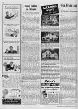 Better Homes & Gardens March 1940 Magazine Article: Money Garden for Children