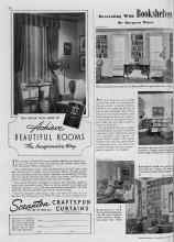 Better Homes & Gardens March 1940 Magazine Article: Decorating With Bookshelves