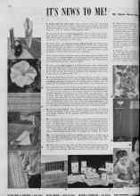 Better Homes & Gardens March 1940 Magazine Article: IT'S NEWS TO ME!