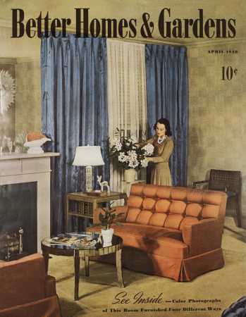 Better Homes & Gardens April 1940 Magazine Cover