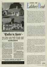 Better Homes & Gardens April 1940 Magazine Article: ACROSS THE Editor's Desk
