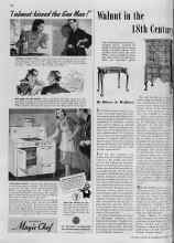Better Homes & Gardens April 1940 Magazine Article: Walnut in the 18th Century