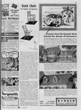 Better Homes & Gardens April 1940 Magazine Article: Rustic Chairs TO MAKE YOURSELF