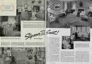 Better Homes & Gardens April 1940 Magazine Article: Slip-cover Be Smart!