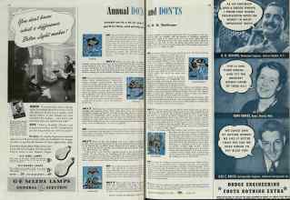 Better Homes & Gardens April 1940 Magazine Article: Annual DO'S and DON'TS