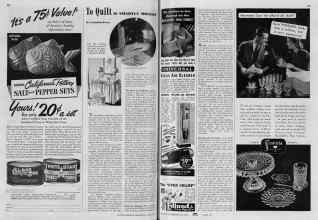 Better Homes & Gardens April 1940 Magazine Article: To Quilt IS SMARTLY MODERN