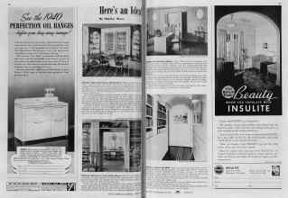 Better Homes & Gardens April 1940 Magazine Article: Here's an Idea!