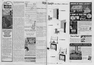 Better Homes & Gardens April 1940 Magazine Article: Slight Changes-but What a Difference!