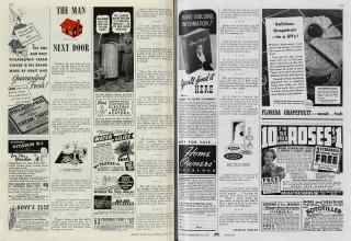 Better Homes & Gardens April 1940 Magazine Article: THE MAN NEXT DOOR