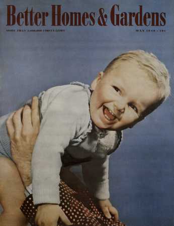 Archive of Better Homes & Gardens May 1940 Magazine: Cover