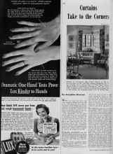 Better Homes & Gardens May 1940 Magazine Article: Curtains Take to the Corners