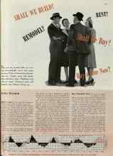 Better Homes & Gardens May 1940 Magazine Article: SHALL WE BUILD?