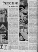 Better Homes & Gardens May 1940 Magazine Article: IT'S NEWS TO ME!