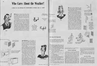 Better Homes & Gardens May 1940 Magazine Article: Who Cares About the Weather?