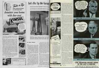 Better Homes & Gardens May 1940 Magazine Article: Let's Fix Up the Garage