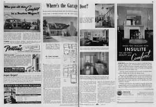Better Homes & Gardens May 1940 Magazine Article: Where's the Garage Door?