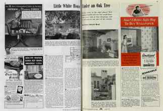 Better Homes & Gardens May 1940 Magazine Article: Little White House Under an Oak Tree