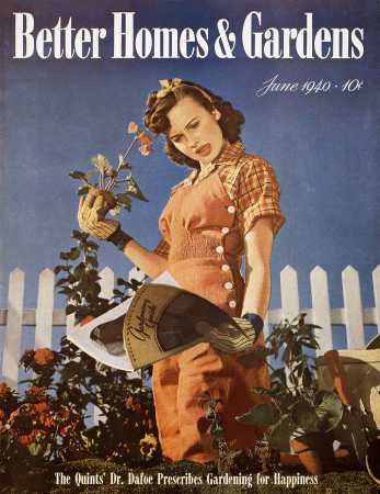 Better Homes & Gardens June 1940 Magazine Cover