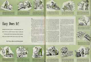 Better Homes & Gardens June 1940 Magazine Article: Easy Does It!