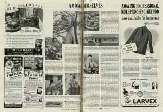 Better Homes & Gardens June 1940 Magazine Article: AMONG OURSELVES.